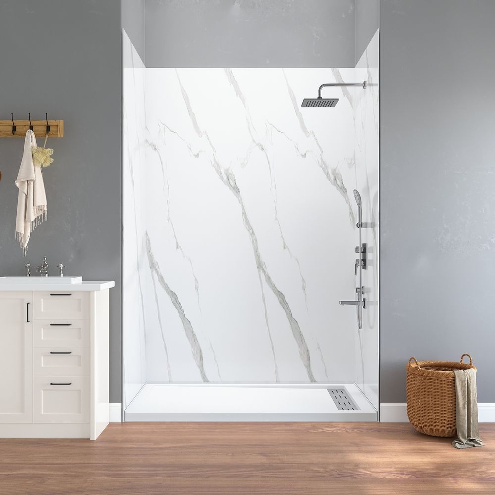 KT‑SW8883 Wall Mounted Solid Surface Decorative Bathroom Wall Panels