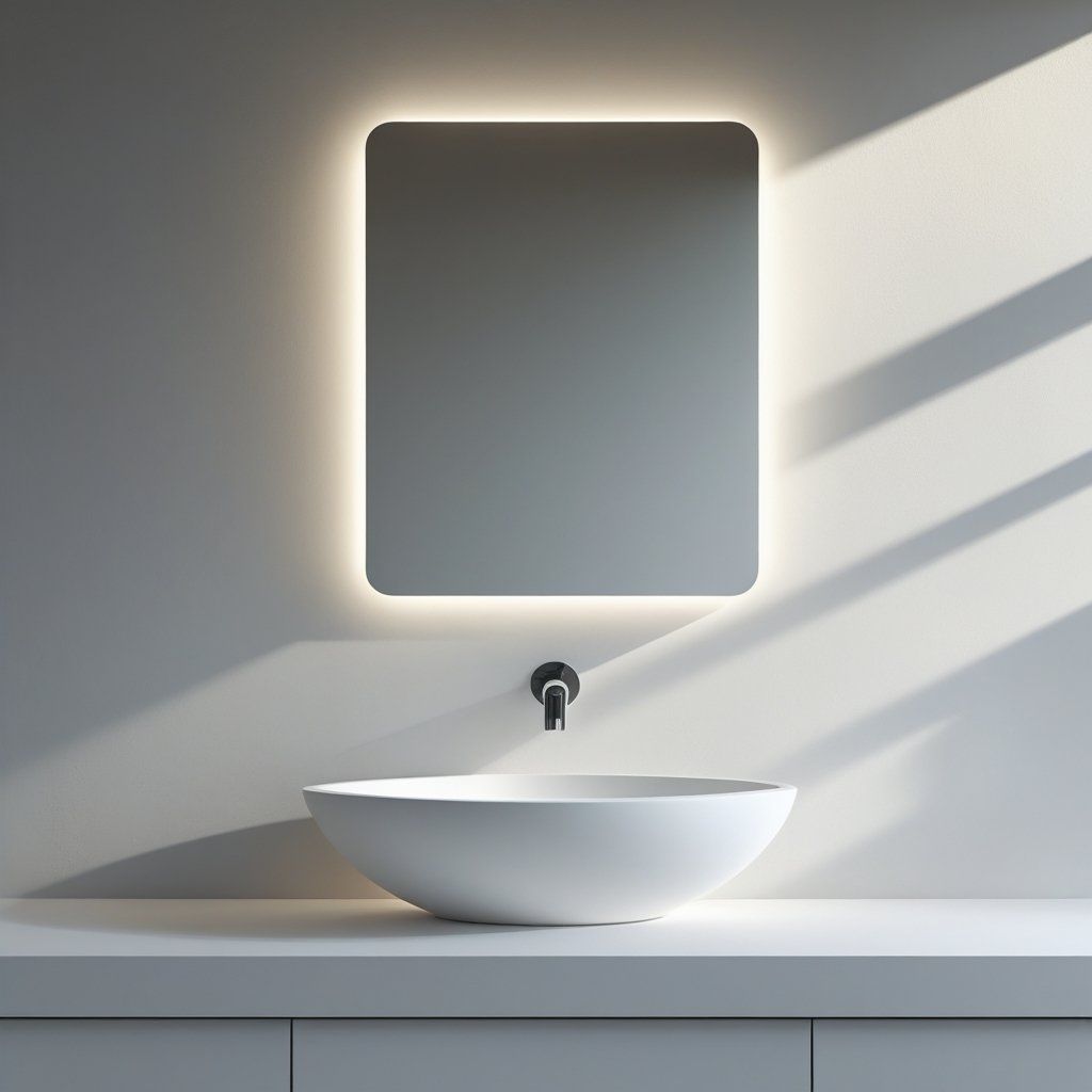 Solid Surface Wash Basins for Small Bathrooms