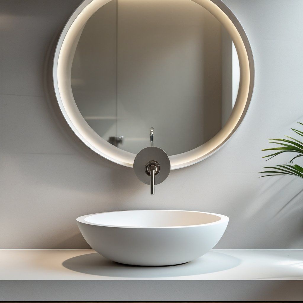 Solid Surface Wash Basins: Merging Art and Utility in Bathroom Design