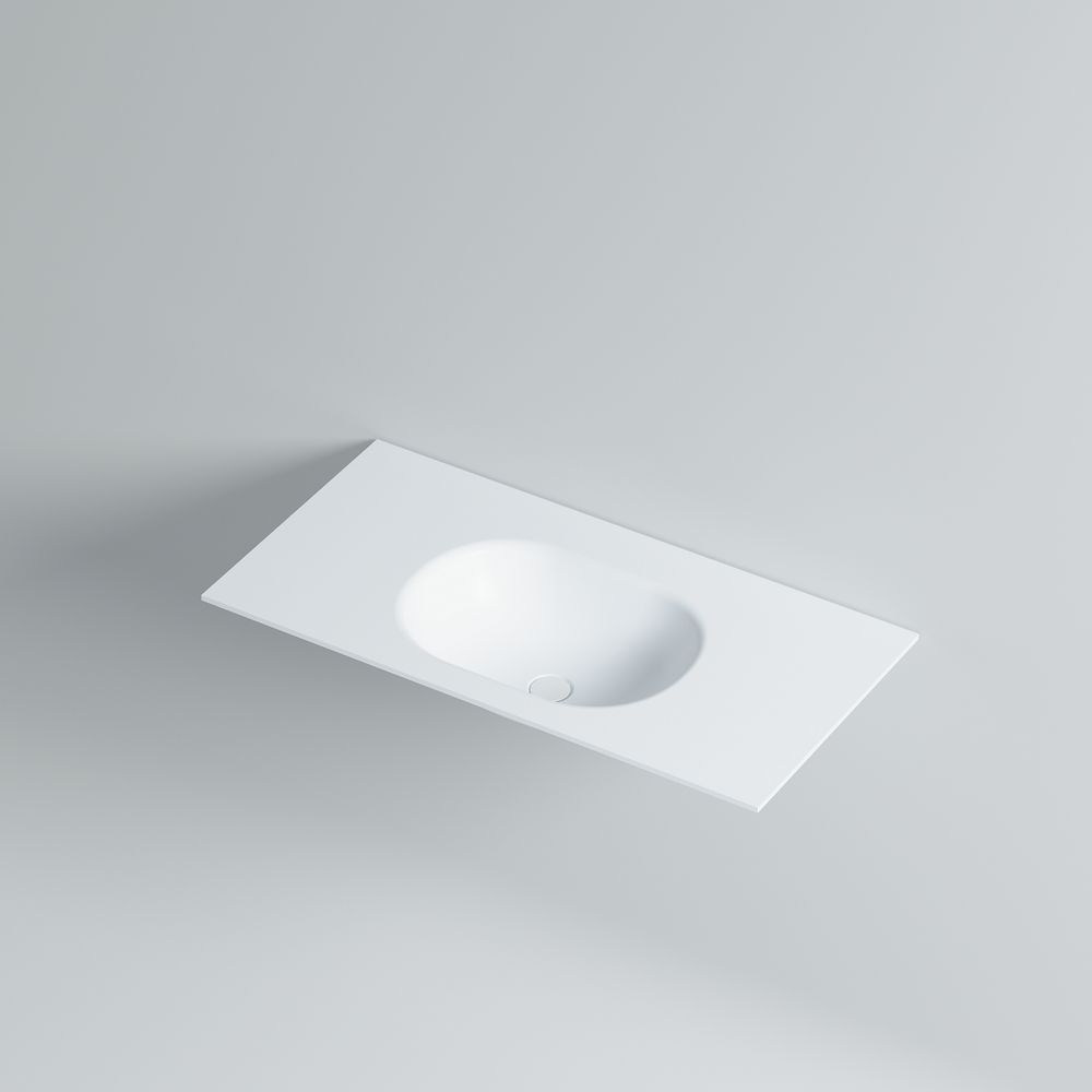 2270 Pure Acrylic Solid Surface Integrated Basin