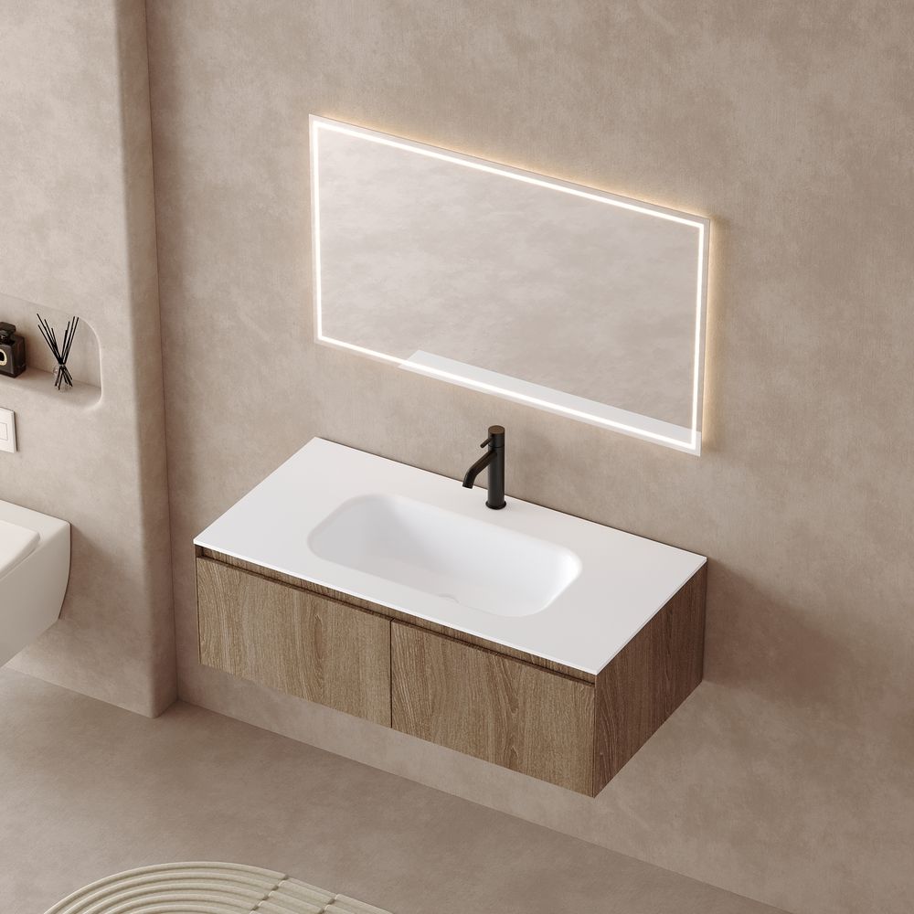 Seamless Beauty: Solid Surface Basin That Blends Form and Function