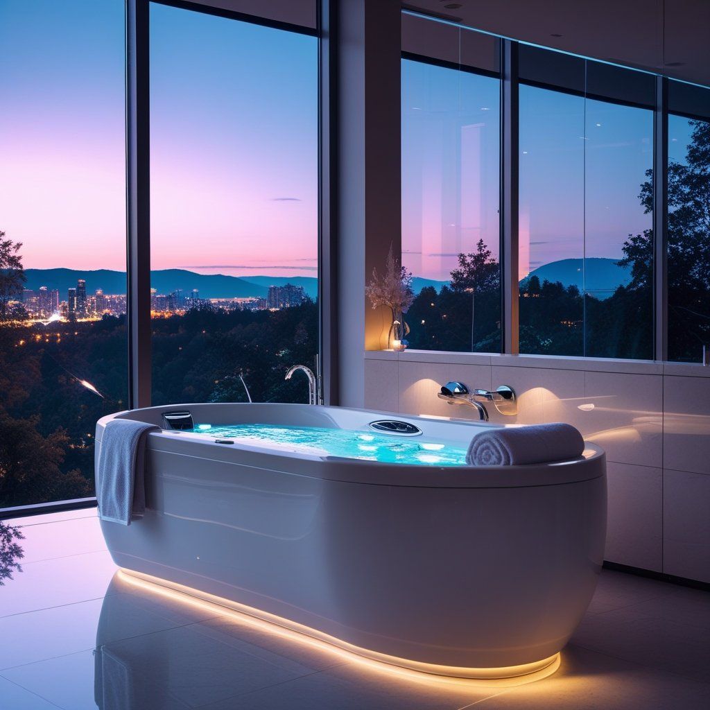 The Secret Behind the Smooth Shine: Acrylic Massage Bathtubs Explained