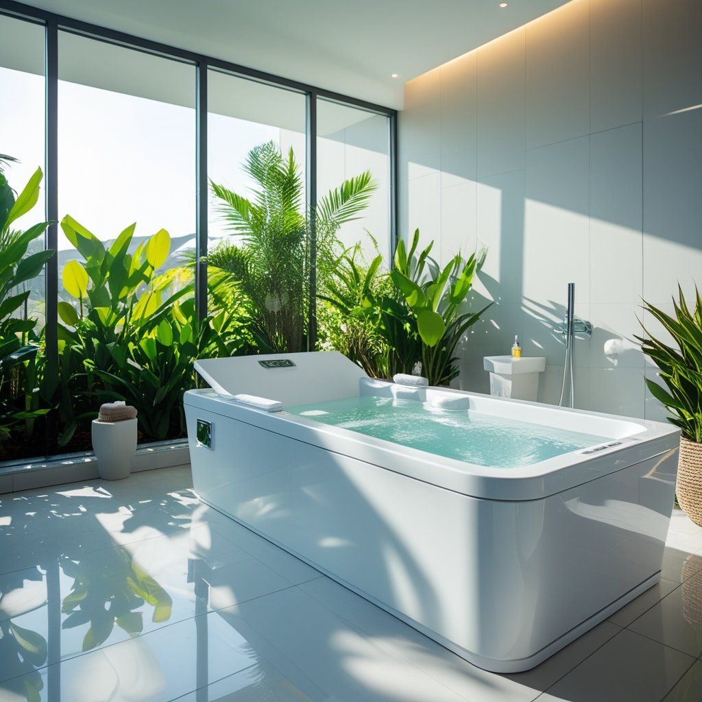 Upgrade Your Home Spa: Discover the Power of an Acrylic Massage Bathtub