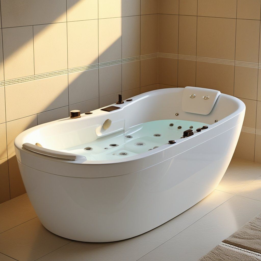 Lightweight, Durable, Luxurious: The Acrylic Bathtub Advantage