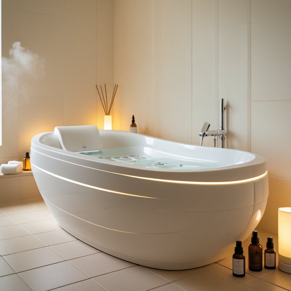 Smart Bathing: How Modern Acrylic Massage Tubs Redefine Relaxation