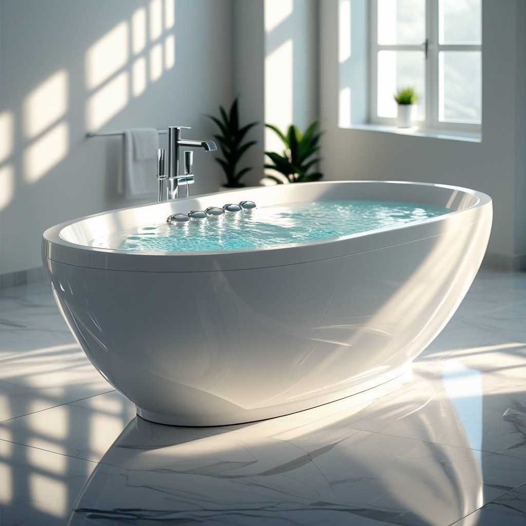 Experience True Relaxation: The Benefits Of An Acrylic Whirlpool Tub For Modern Homes