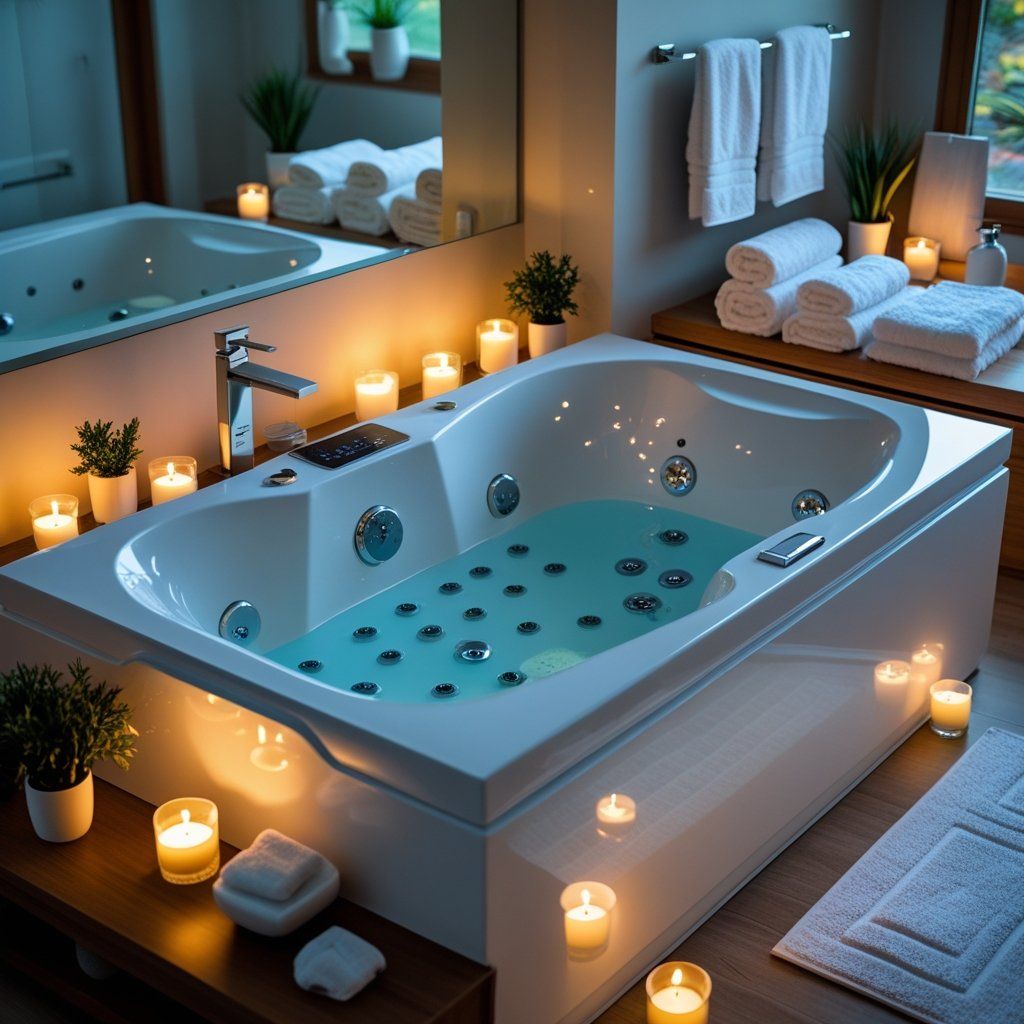 Transform Your Daily Bath: The Power of Acrylic and Massage Technology for Modern Comfort