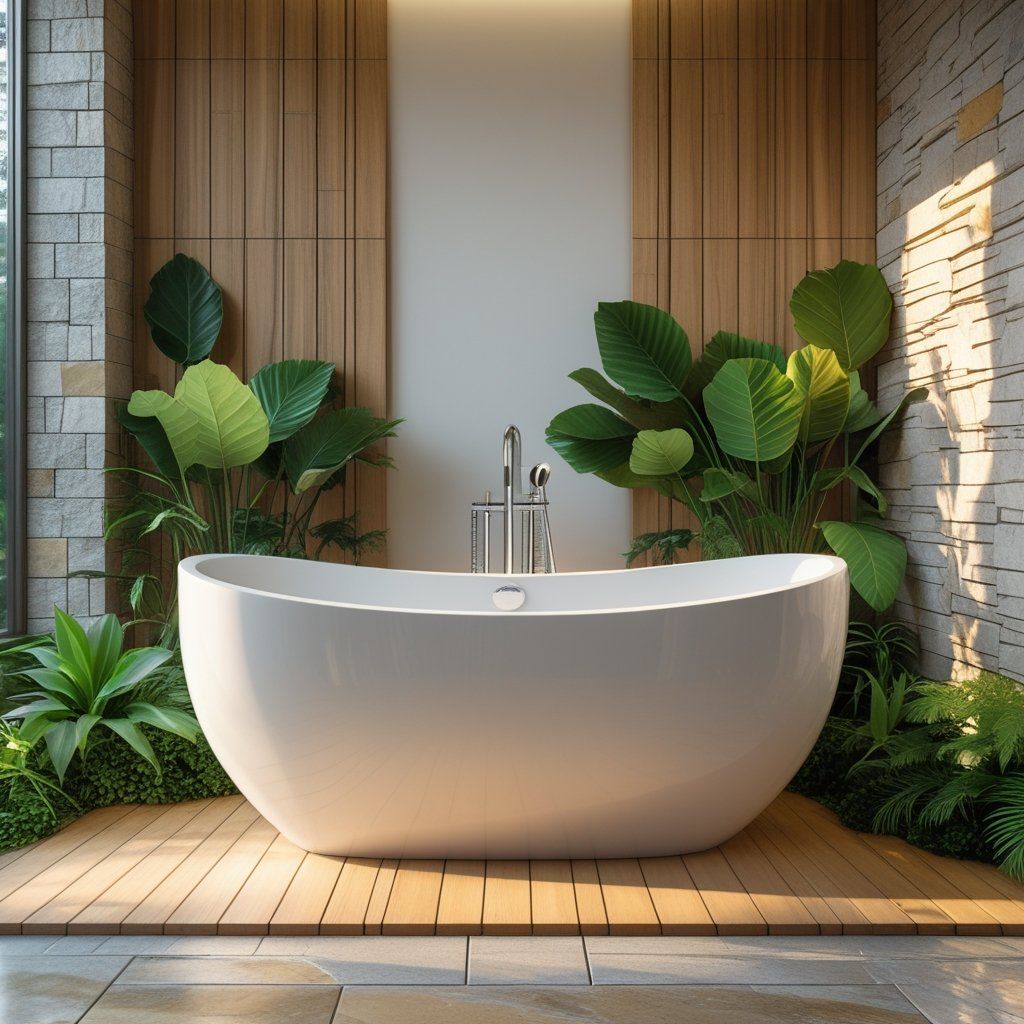 Sleek, Strong, and Soothing: The Rise of Acrylic Massage Bathtubs in Modern Bathroom Design