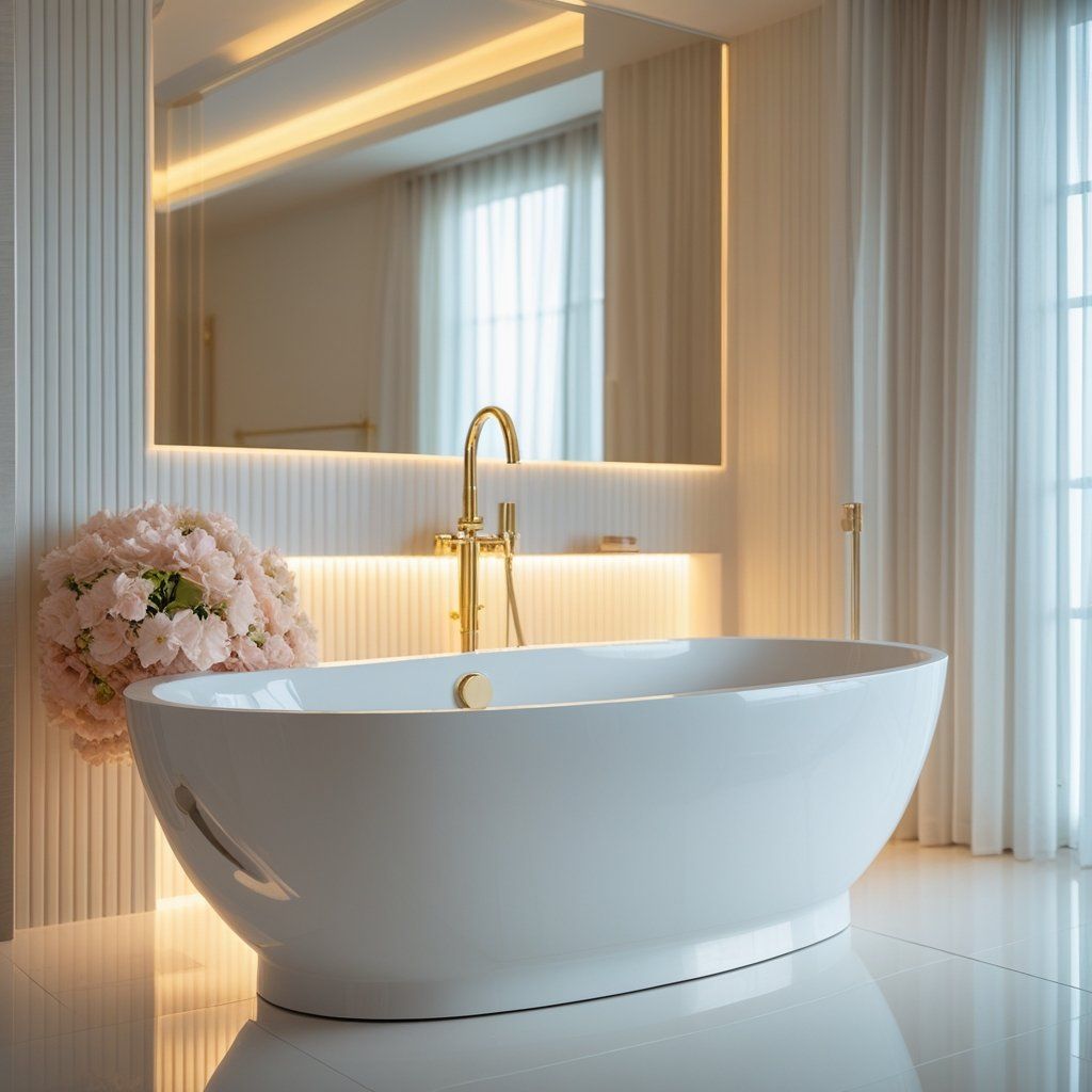 Designed for Everyday Luxury: The Power of Acrylic Tubs