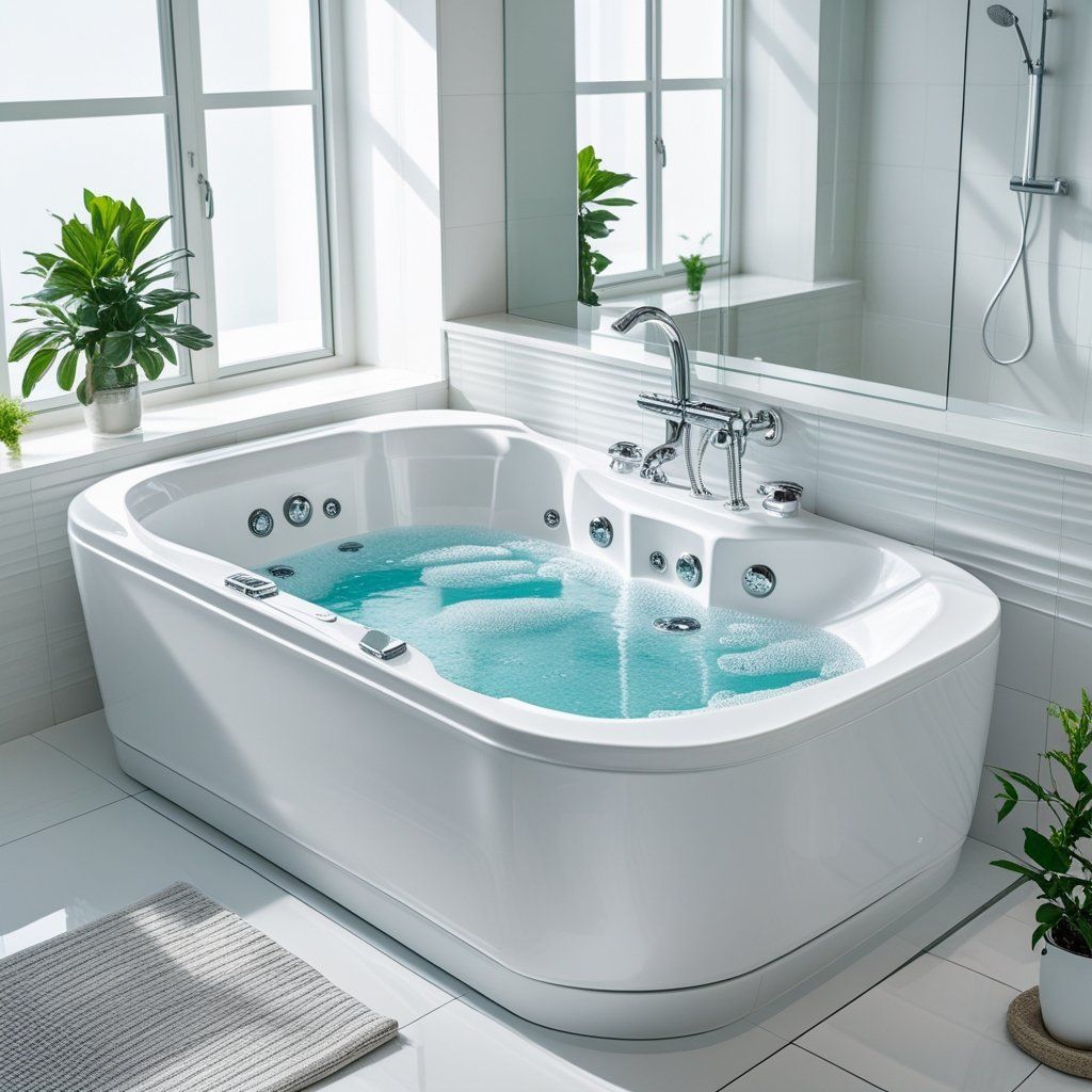 Beauty Meets Function: Inside the World of Acrylic Whirlpool Baths