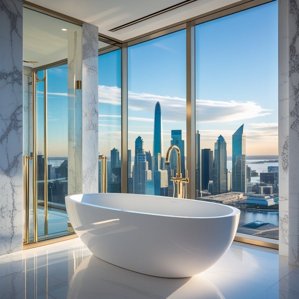 How Solid Surface Bathtubs Elevate Bathroom Aesthetics