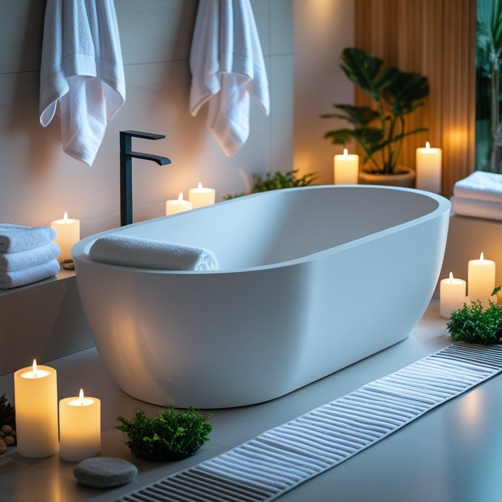 Effortless Maintenance: The Easy-Clean Promise of Solid Surface Bathtubs