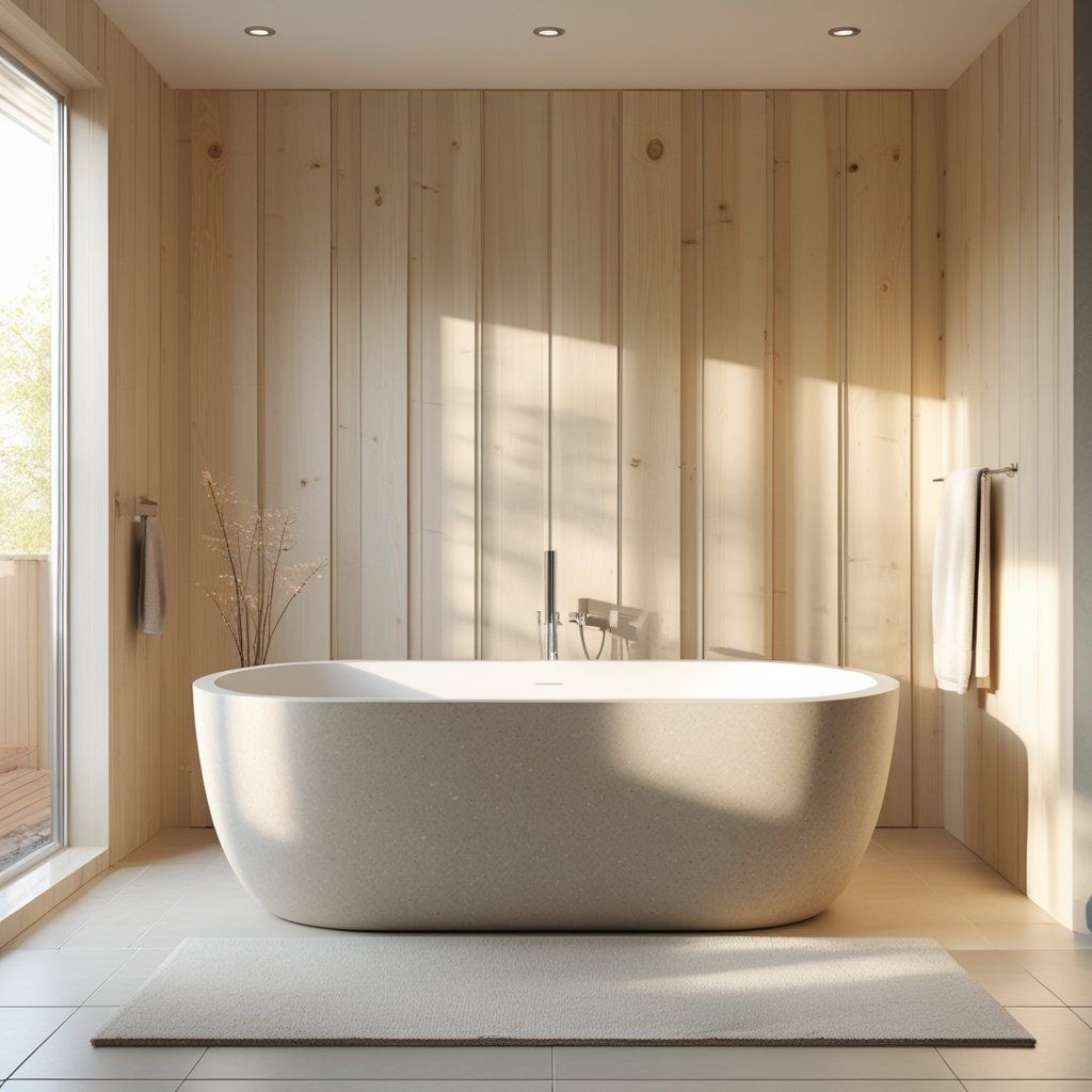 Custom-Made Comfort: Designing Your Own Solid Surface Bathtub