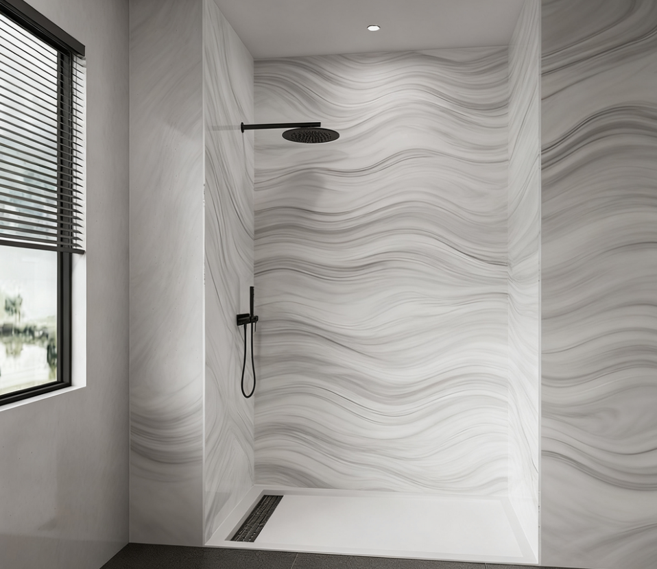 Why Solid Surface Shower Wall Panels Are the Future of Modern Bathrooms