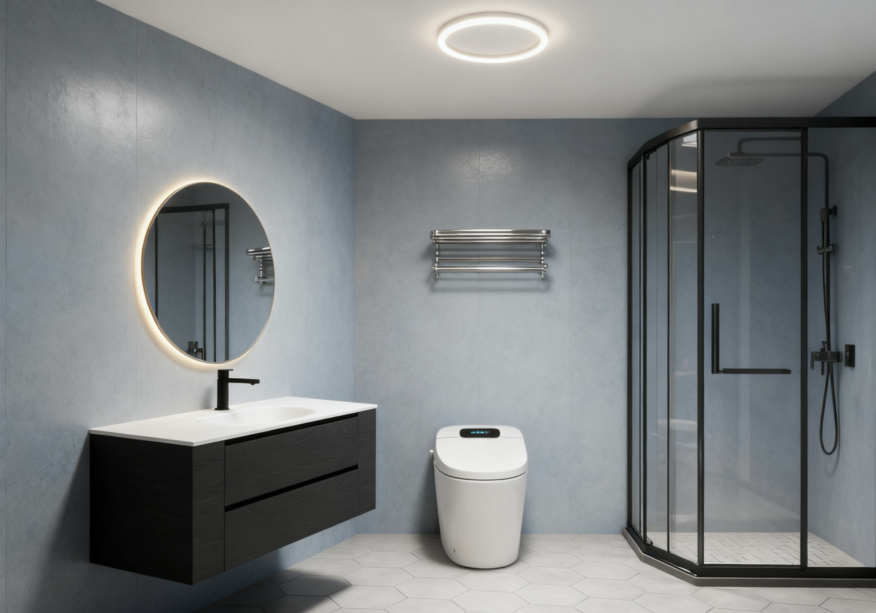 Eco-Friendly Elegance: Sustainable Solid Surface Integrated Basin