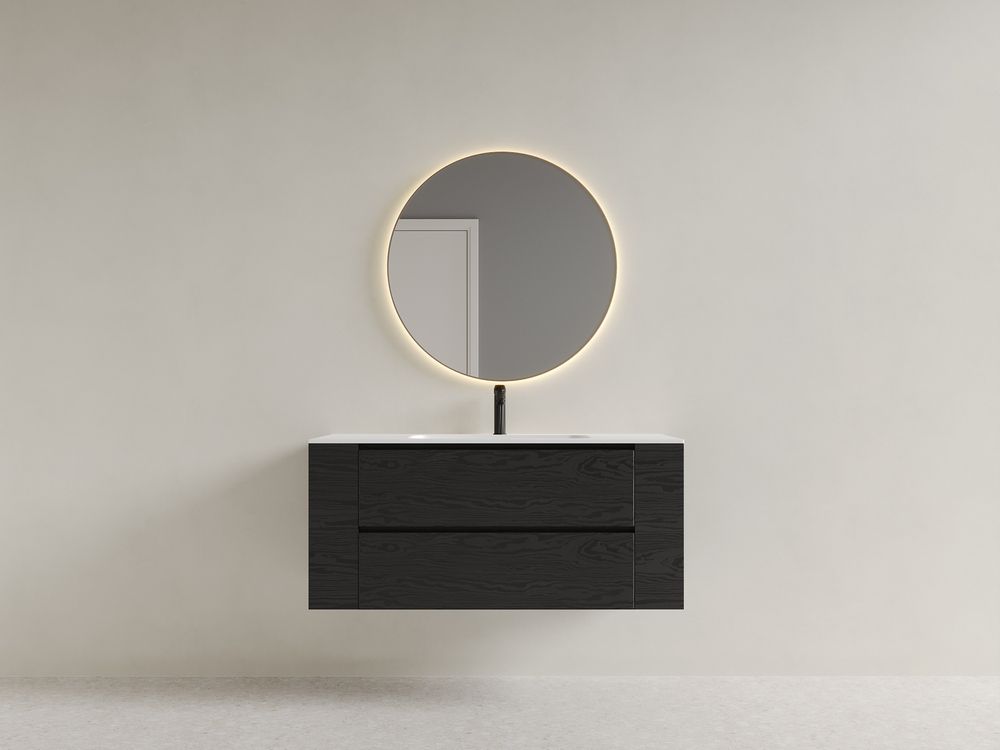 KT-9609 Solid Surface Integrated Basin