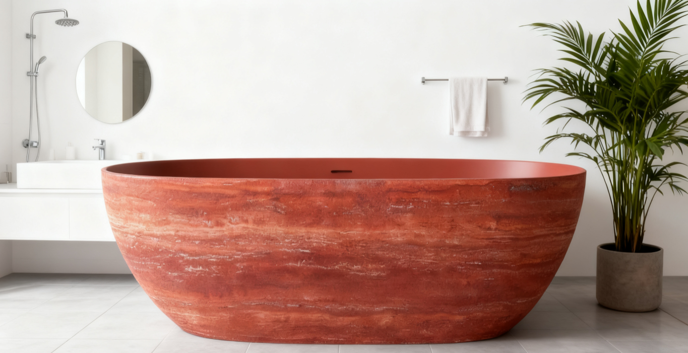 Always White, Always Beautiful: The Non-Yellowing Secret of Solid Surface Bathtubs