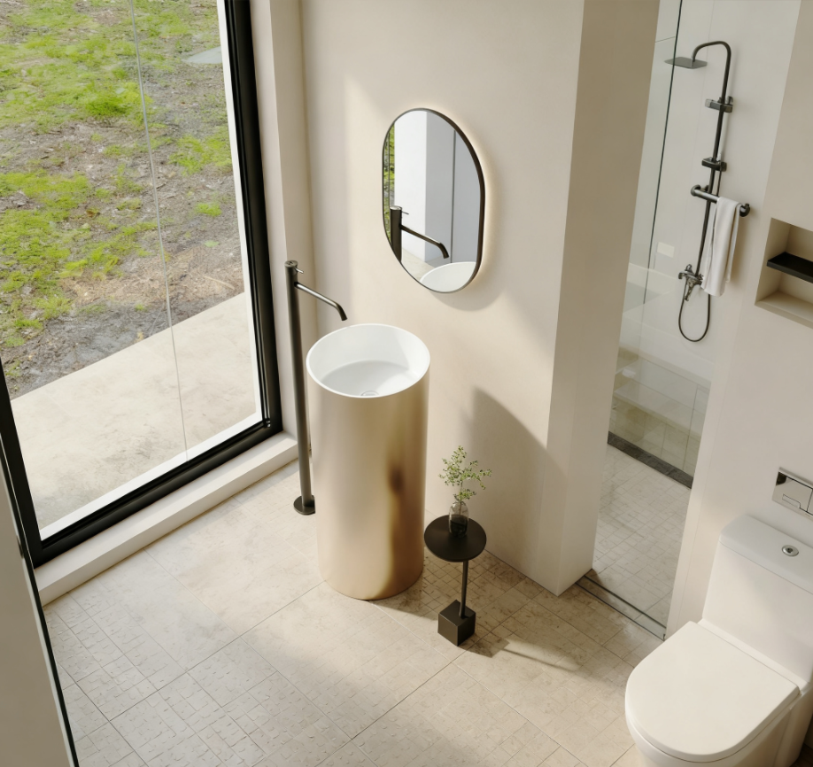 Why Solid Surface Freestanding Basins Are Perfect for Modern Bathrooms
