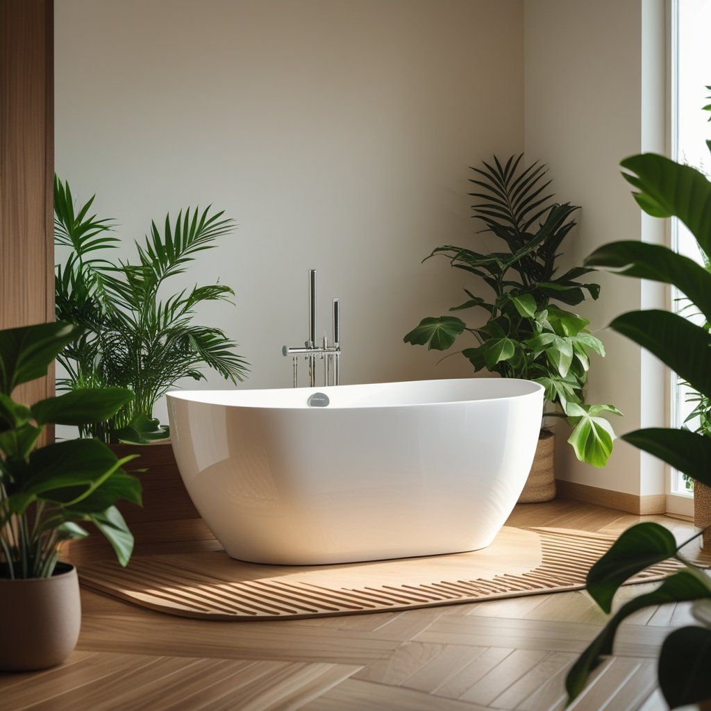 The Secret Behind an Acrylic Massage Bathtub's Comfort and Longevity