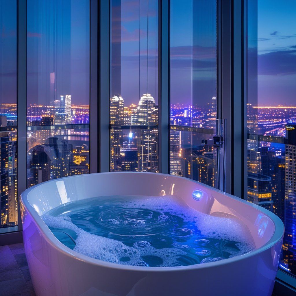 How an Acrylic Massage Bathtub Can Transform Your Bathroom into a Luxury Spa