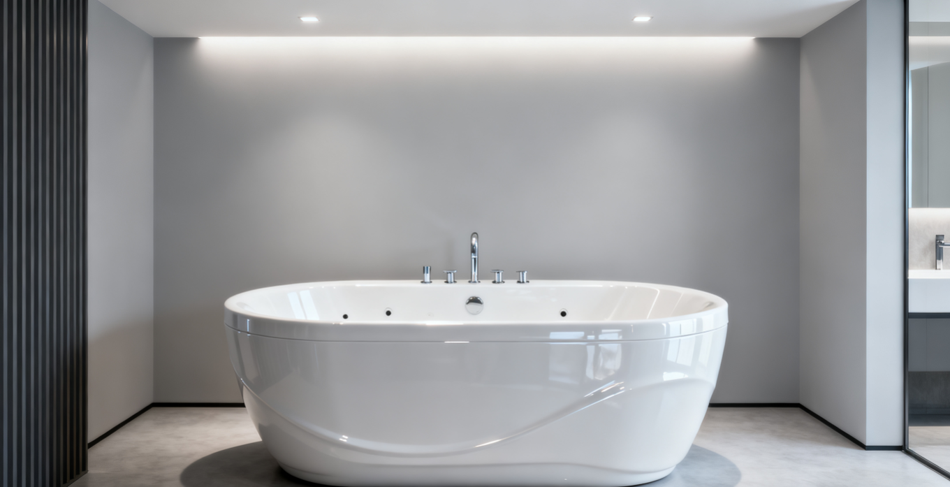 How Acrylic Material Makes Your Massage Bath More Enjoyable