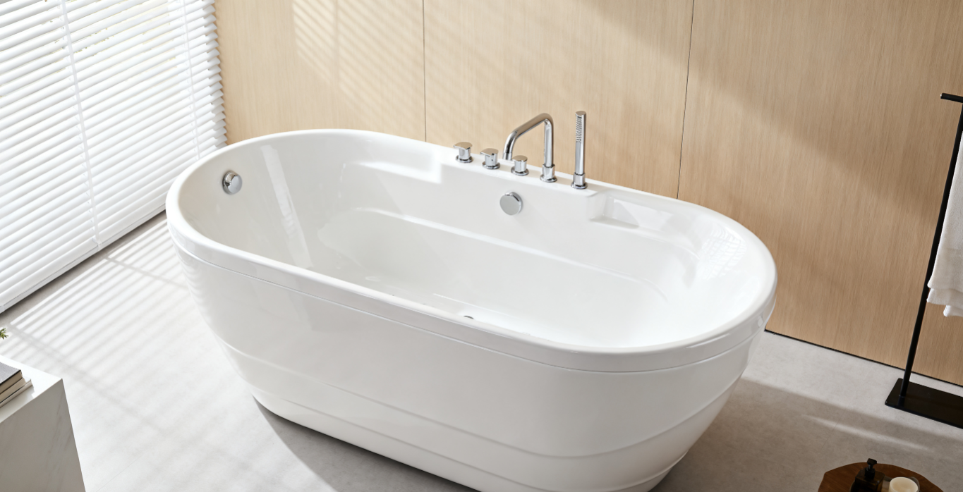 Small Space, Big Comfort: Why Acrylic Bathtubs Are Perfect for Compact ...
