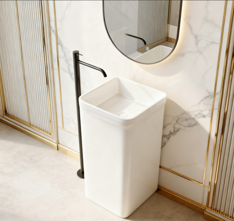 The Secret Strength of Solid Surface Freestanding Basins