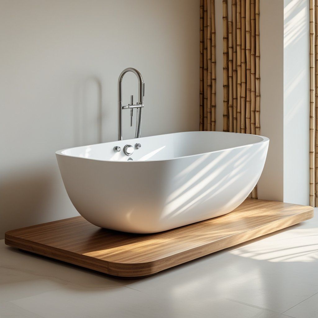 Light but Lasting: The Strength of Acrylic Massage Bathtubs