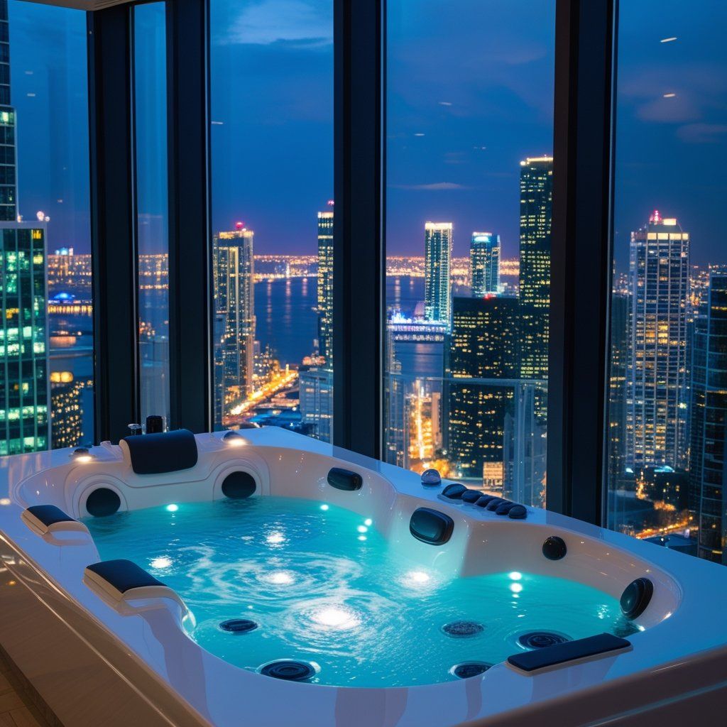 Long-Lasting Color Acrylic Massage Bathtubs: Looks New for Years