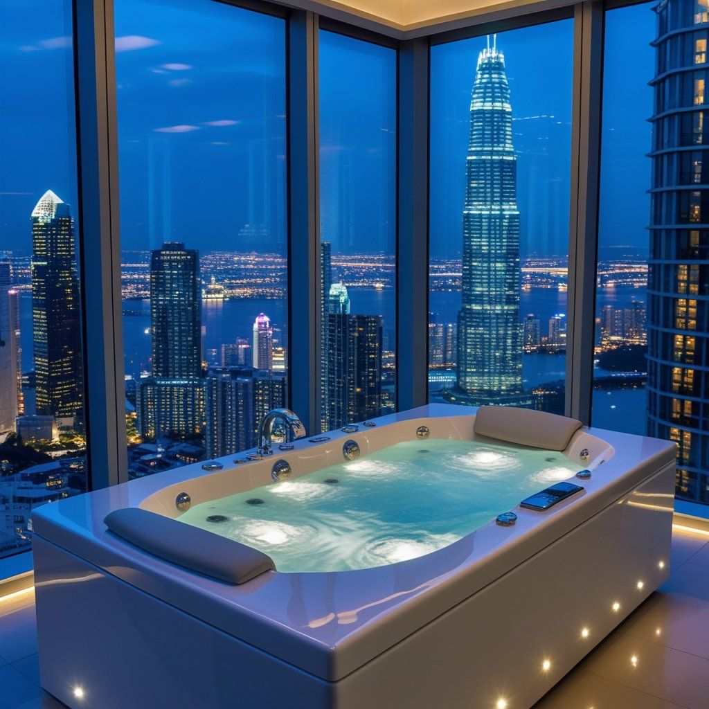 Why Choose Acrylic Massage Bathtubs Over Other Materials