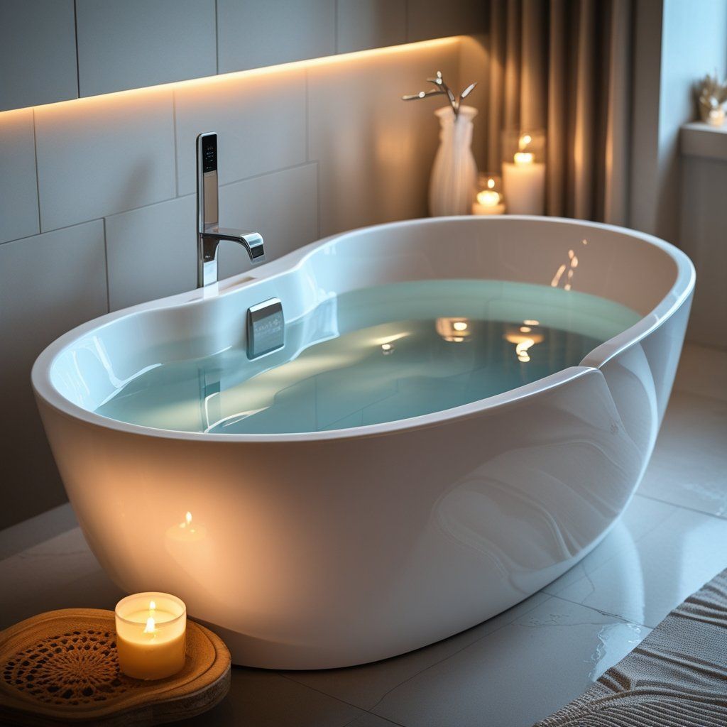 Acrylic Massage Bathtub vs. the Rest: The Material That Changed Bathing Forever