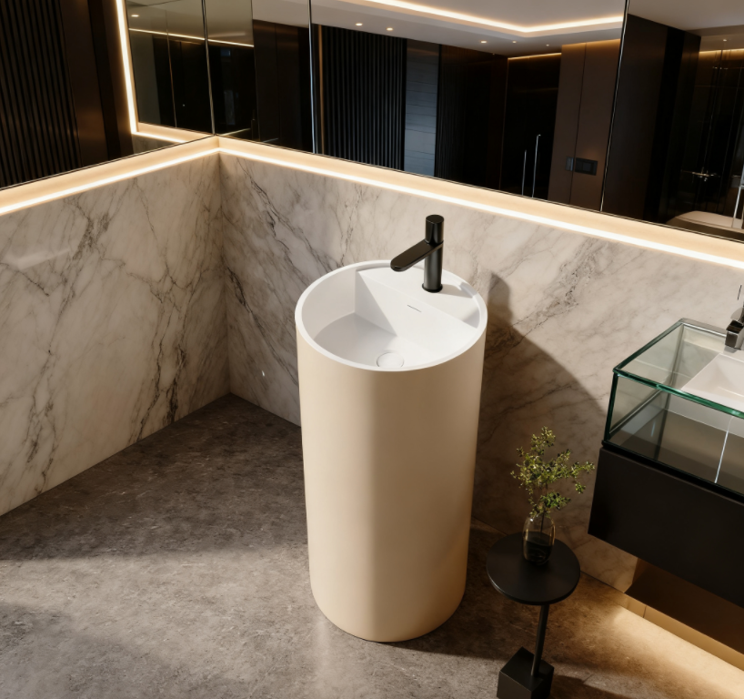 The Strength of Solid Surface Pedestal Basins Explained