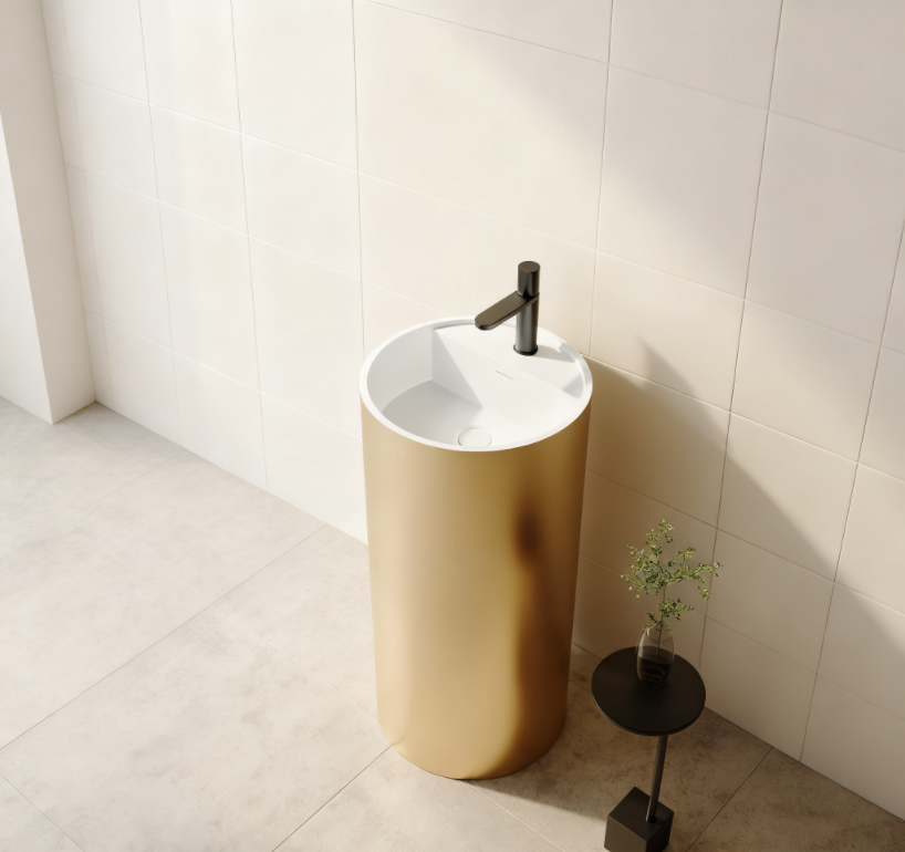 Why Solid Surface Pedestal Basins Stay Beautiful for Years