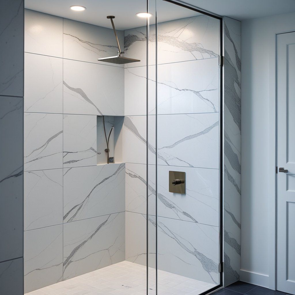 Solid Surface Shower Wall Panels: Beautiful, Practical, and Built to Last