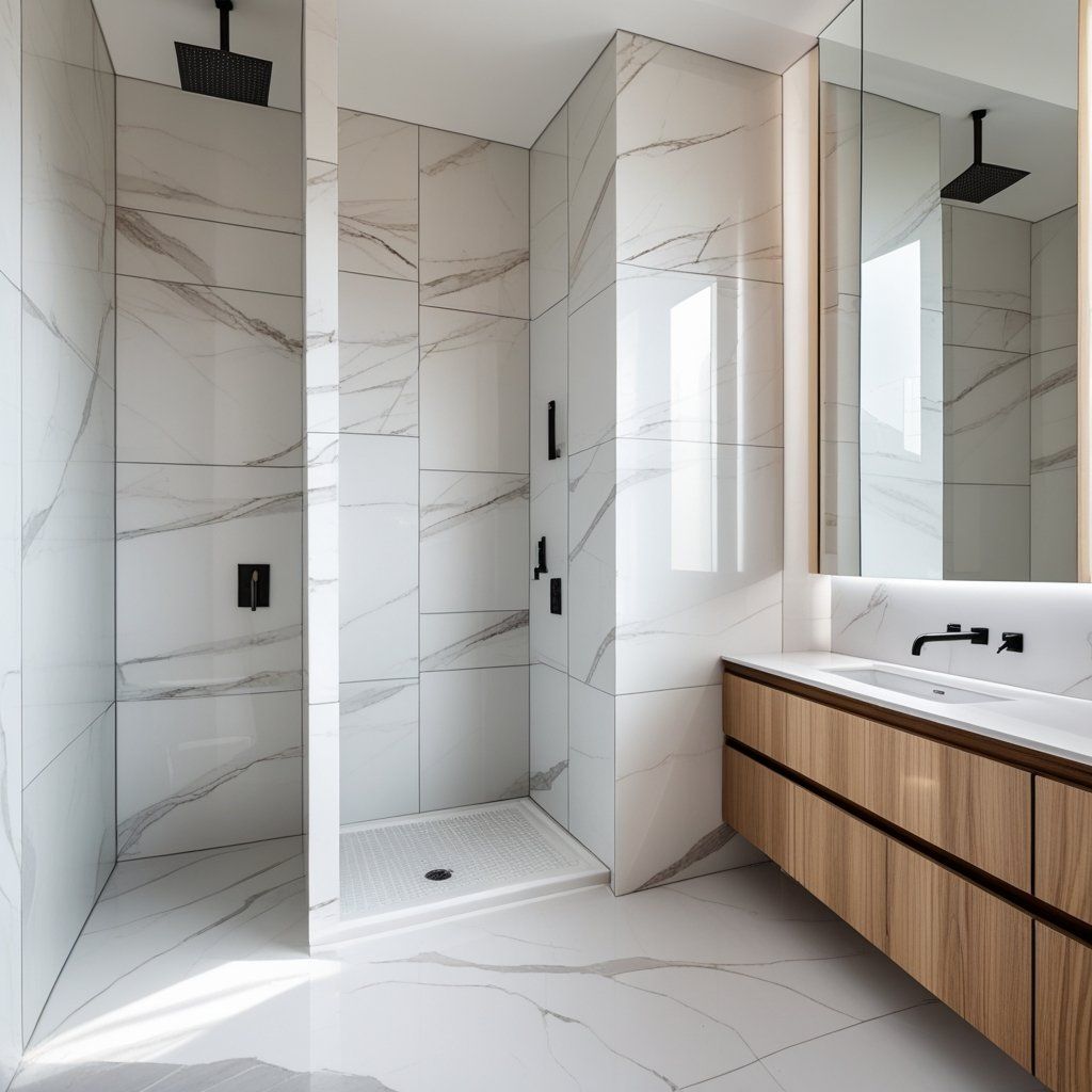 Solid Surface Shower Wall Panels: Simple, Safe, and Smart