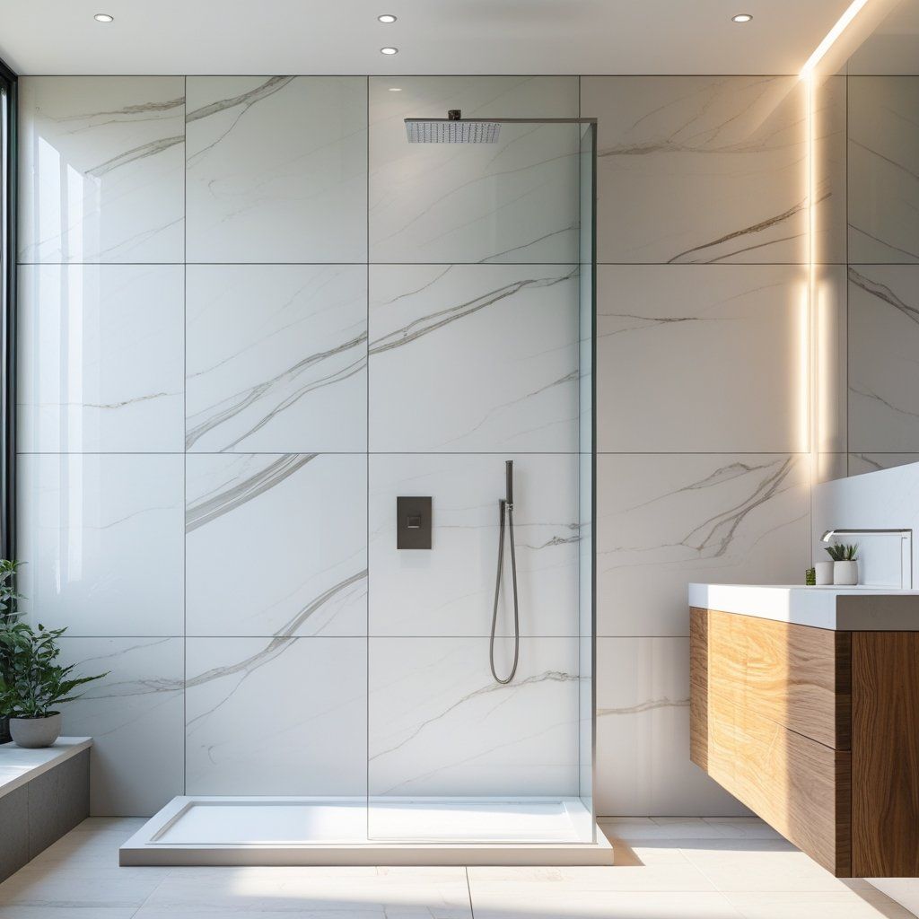 Thermal Performance of Solid Surface Shower Wall Panels