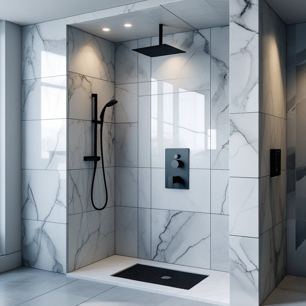 Feel the Comfort of Solid Surface Shower Wall Panels