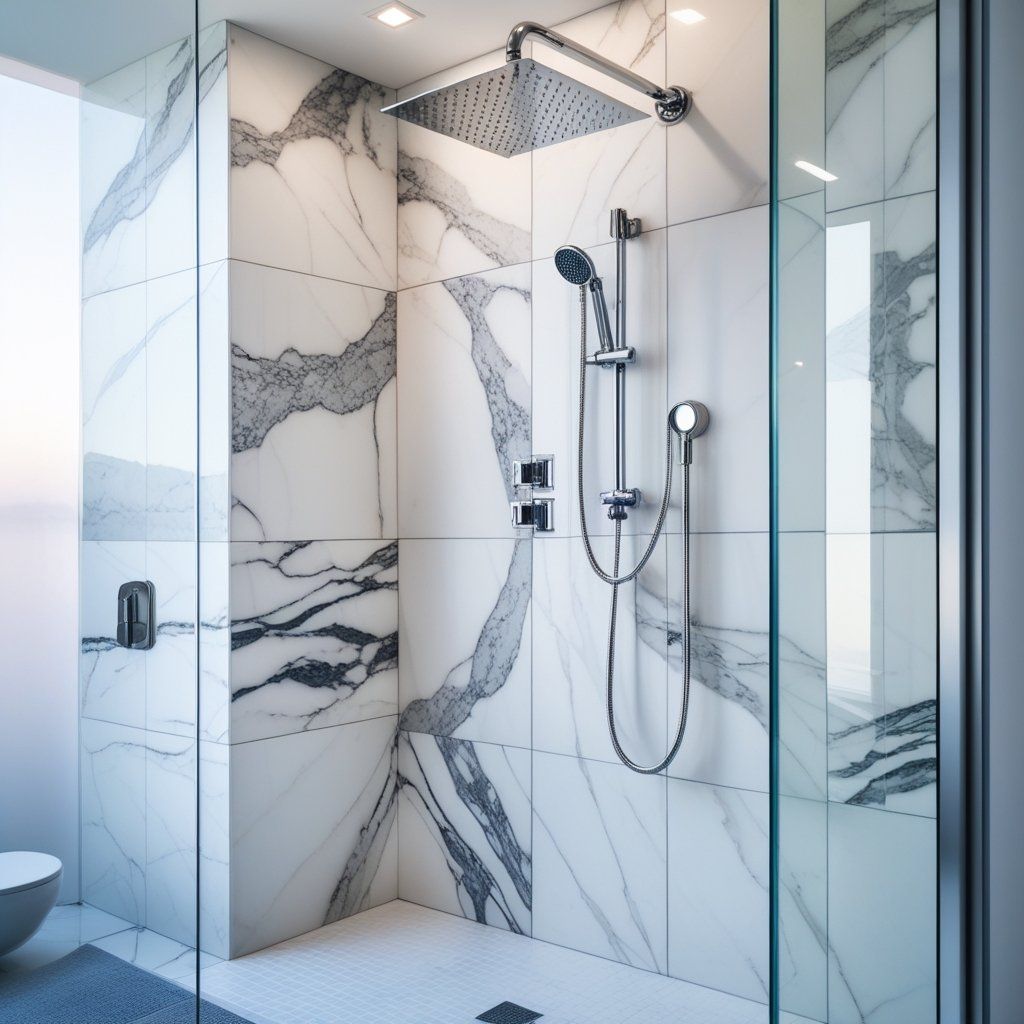 Make Cleaning Easier with Solid Surface Shower Wall Panels