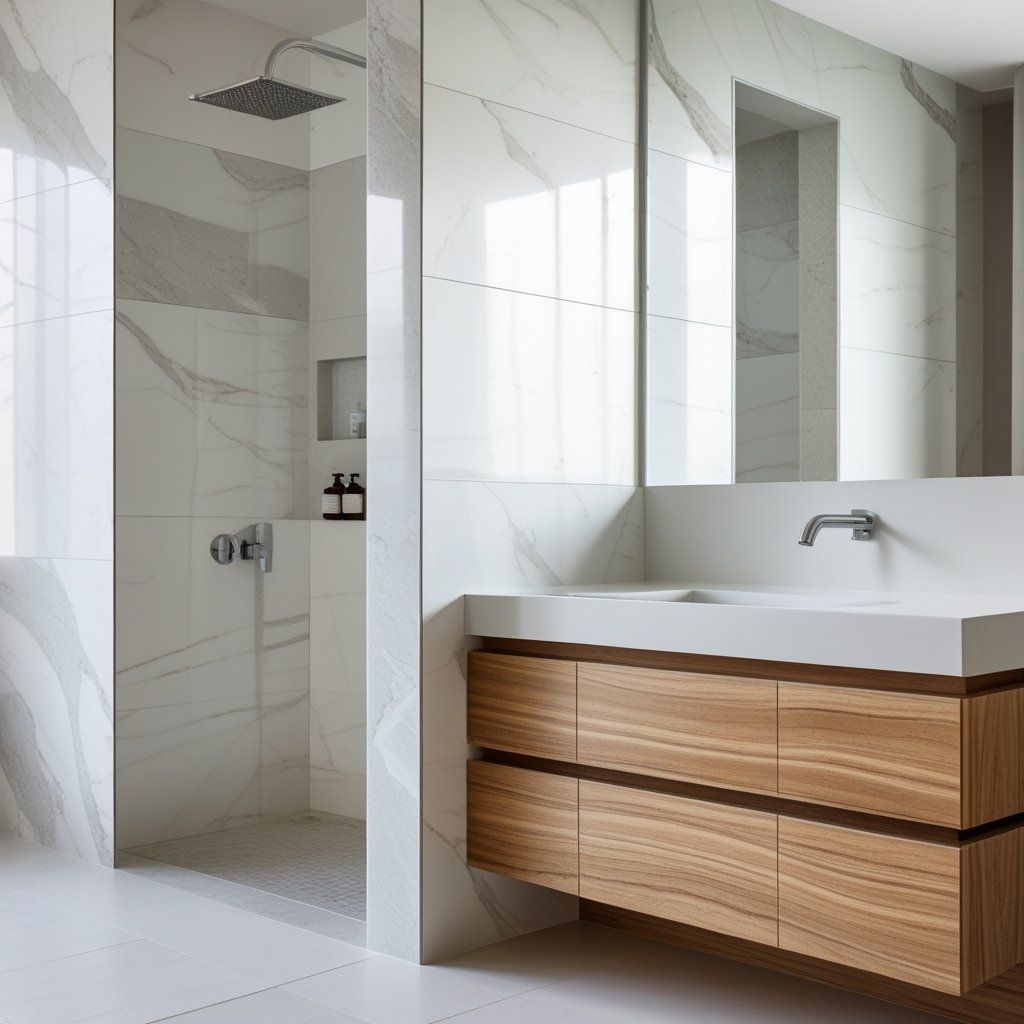 Transform Your Shower with Solid Surface Panels