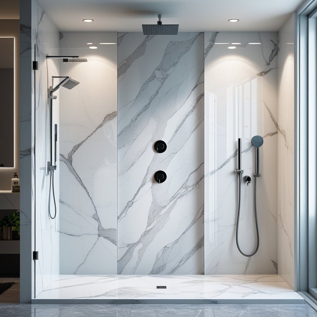 Transform Any Bathroom with Solid Surface Shower Wall Panels