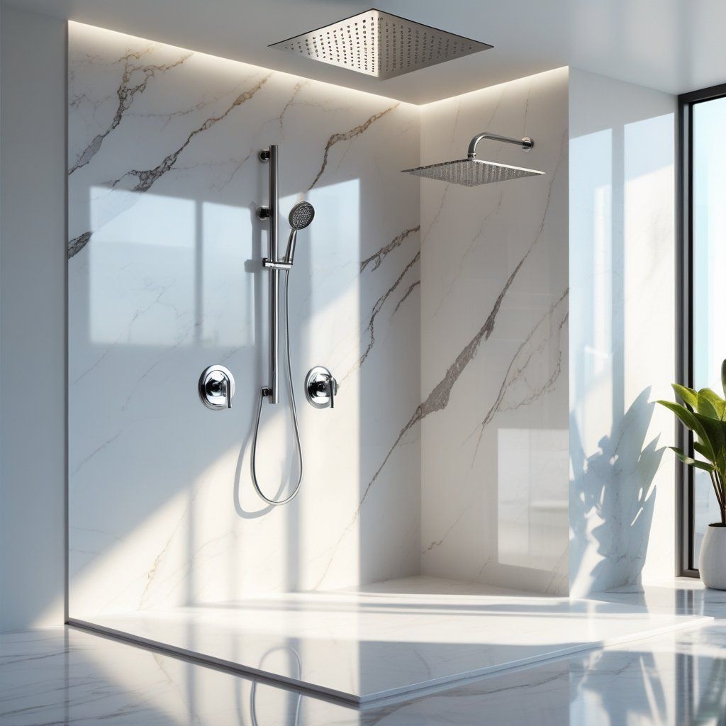 Solid Surface Shower Wall Panels: The Smart Bathroom Upgrade