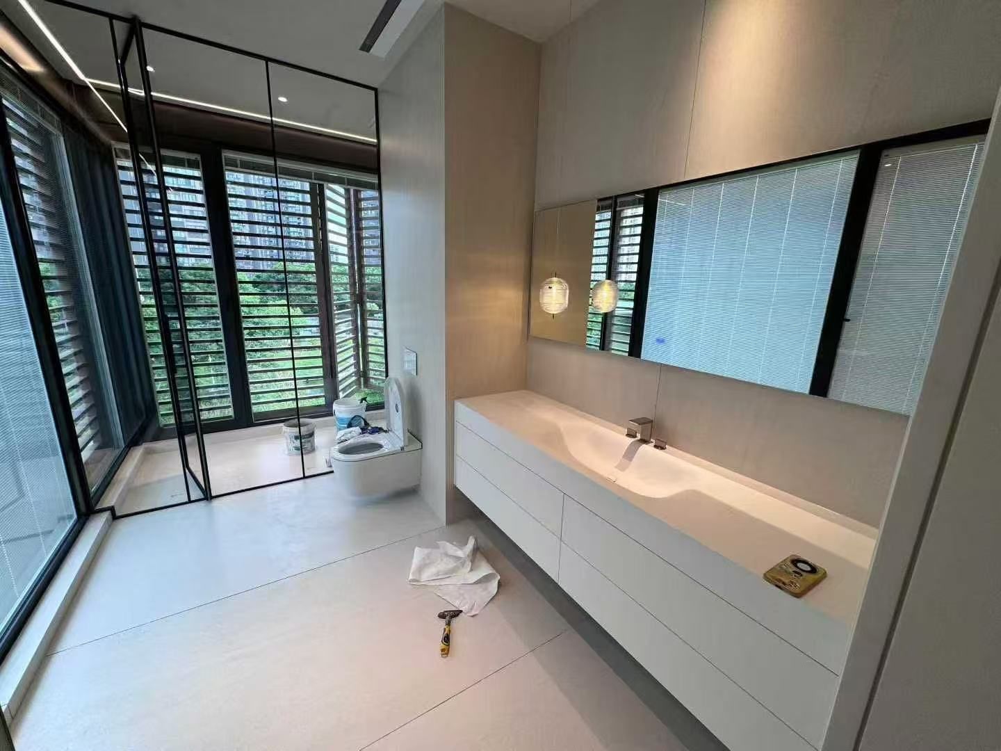 Custom Made Integrated Sink