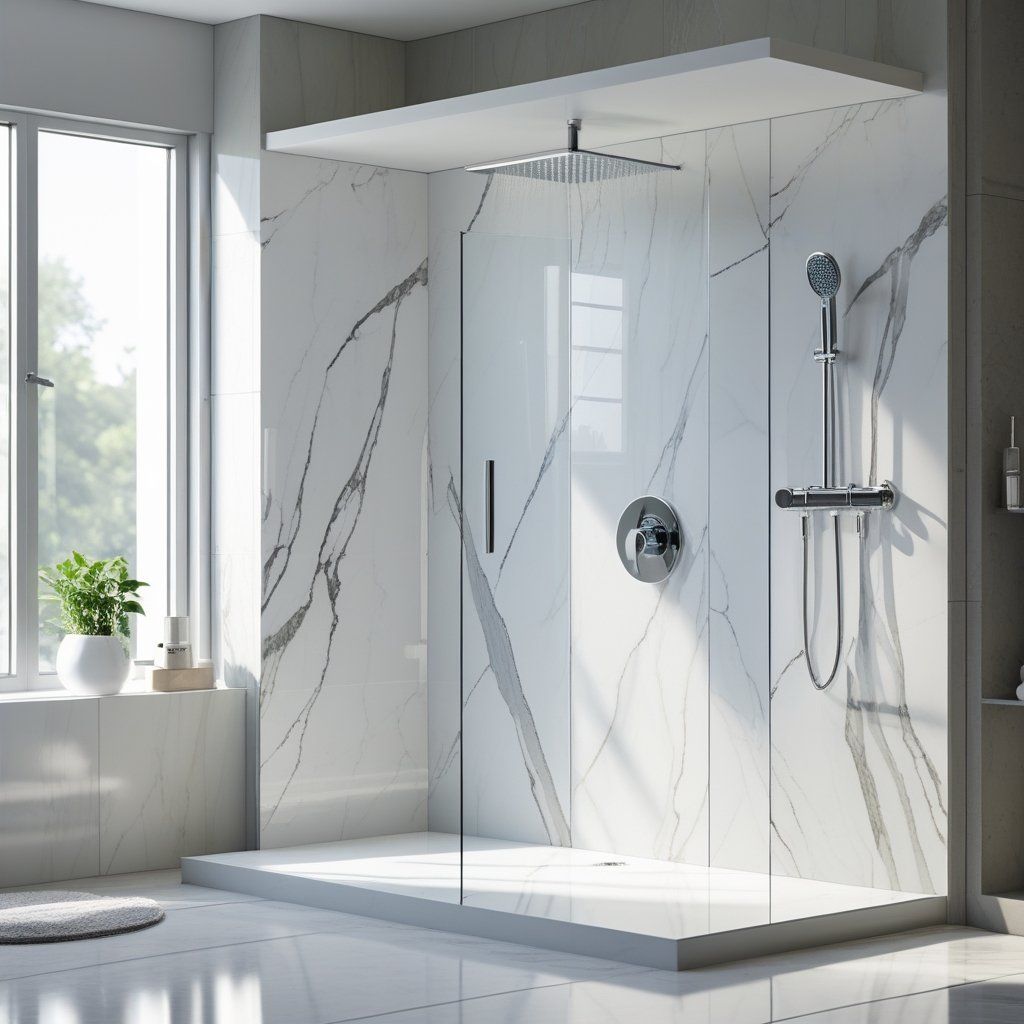 The Smart Choice: Solid Surface Panels for a Stress-Free Bathroom