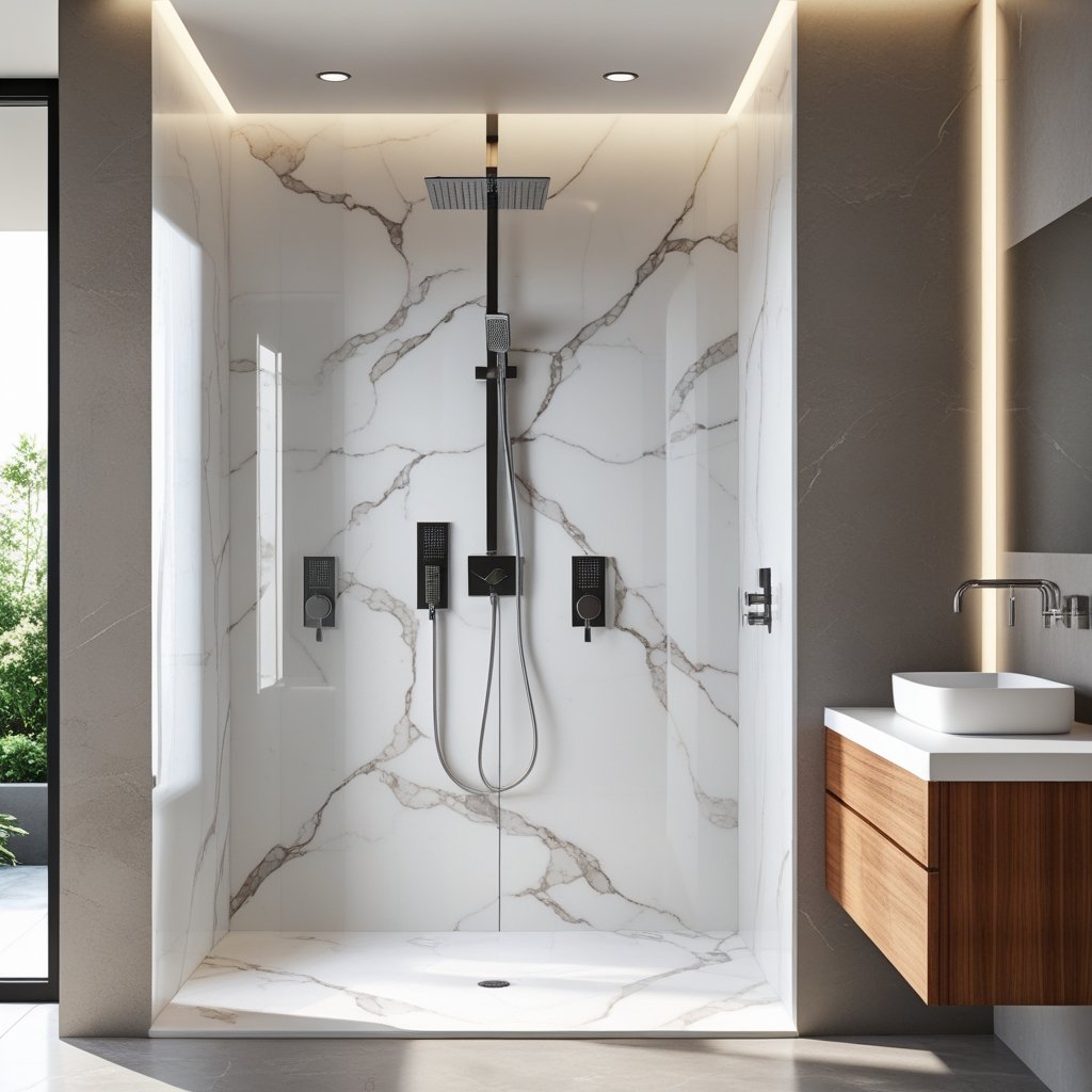 Solid Surface Panels vs. Traditional Tiles: Upgrade Your Bathroom with ...