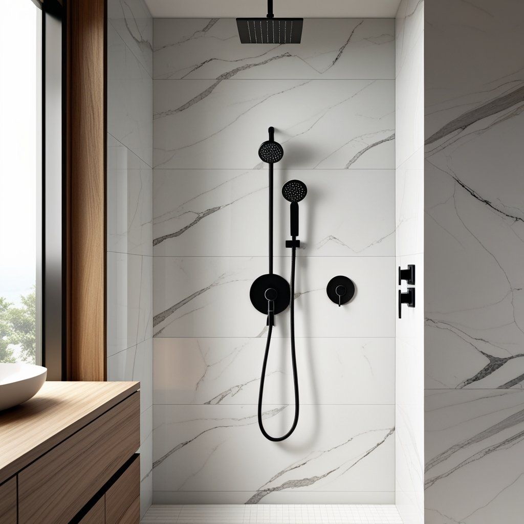 Solid Surface Shower Walls: One Piece, Endless Possibilities