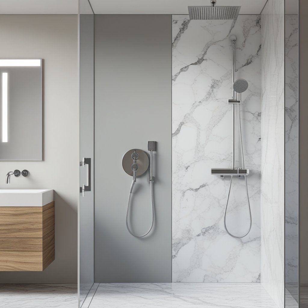 Solid Surface Shower Panels: Built to Last and Look Amazing