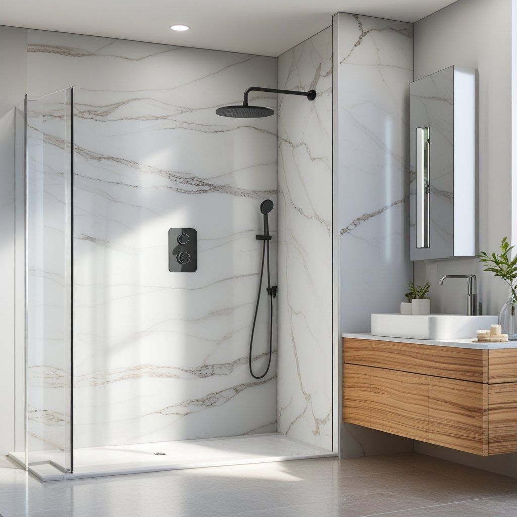 From Stains to Scratches: How Solid Surface Shower Wall Panels Handle It All