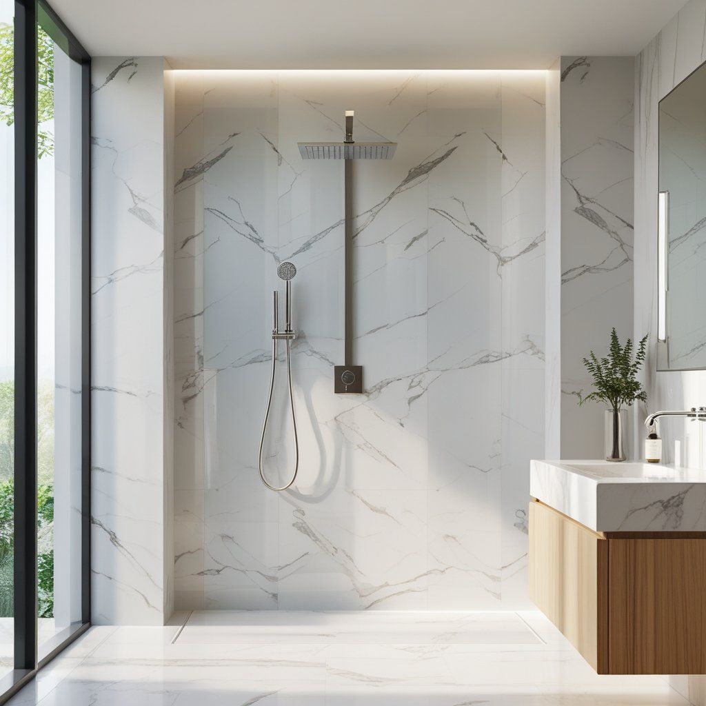 Engineered Strength and Style: Solid Surface Shower Wall Panels Explained