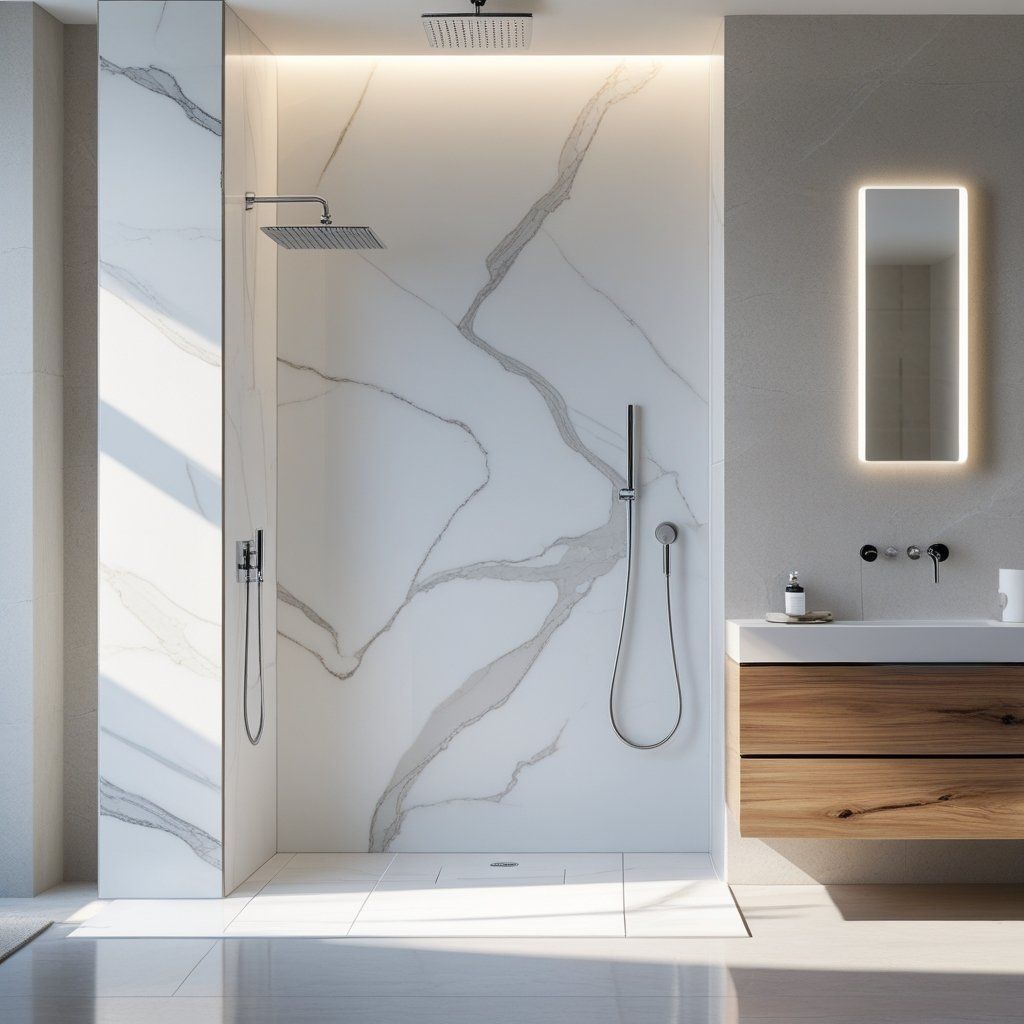 Durable and Hygienic: Solid Surface Shower Wall Panels Explained