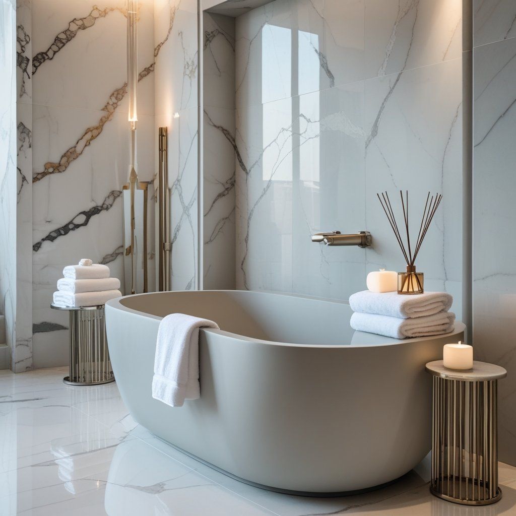 The Practical Beauty of Solid Surface Bathtubs
